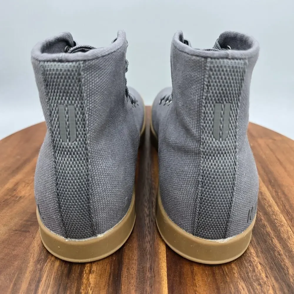 Nobull Shoes Womens 8 Gray Canvas High Top Gym Workout Trainer Athletic Sneakers - Picture 4 of 8